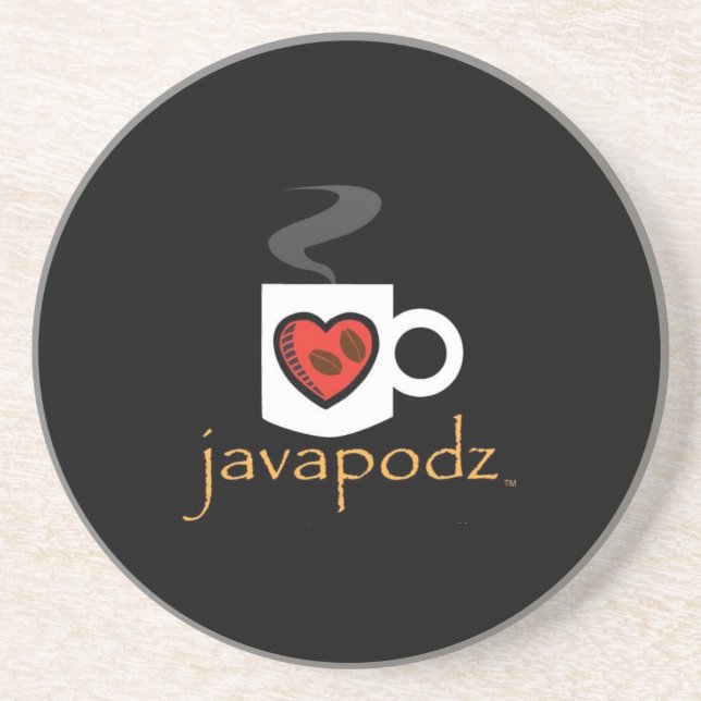En Grès Dessous de verre de JavaPodz (Devant)