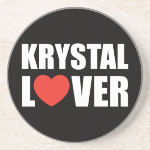 En Grès Dessous de verre de Krystal