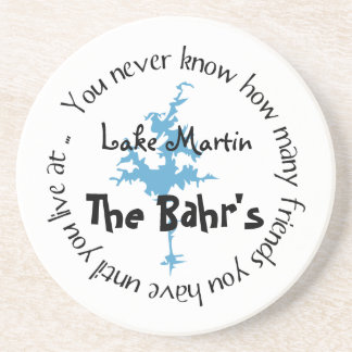 En Grès Dessous de verre de lac