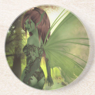 En Grès Dessous de verre de Le Fae Verte