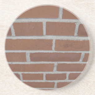 En Grès Dessous de verre de mur de briques
