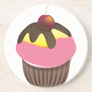 En Grès Dessous de verre de petit gâteau