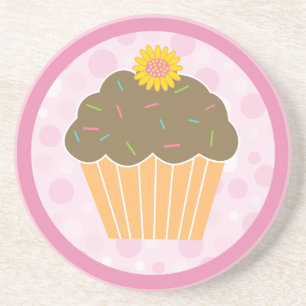 En Grès Dessous de verre de petit gâteau