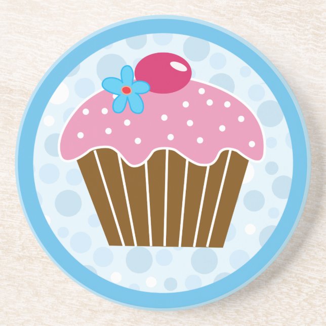 En Grès Dessous de verre de petit gâteau (Devant)