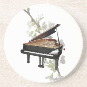 En Grès Dessous de verre de piano