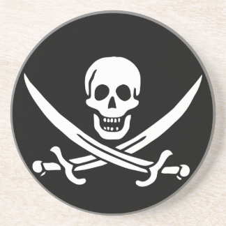 En Grès Dessous de verre de pirate