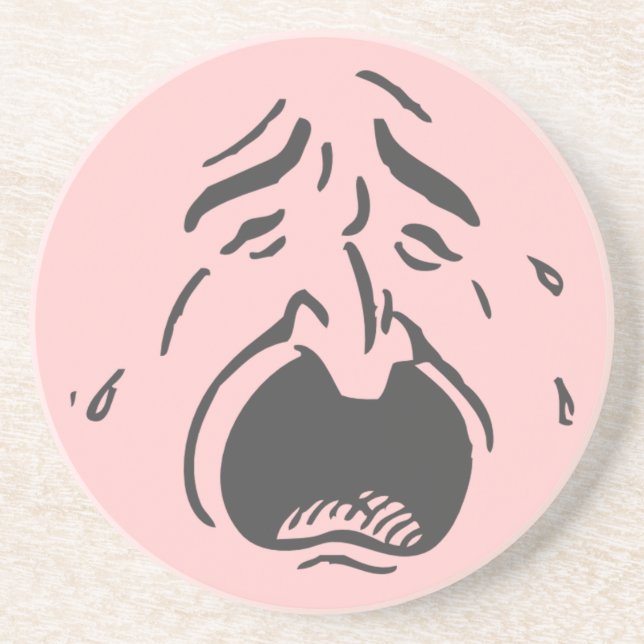 En Grès Dessous de verre de pleurs (Devant)