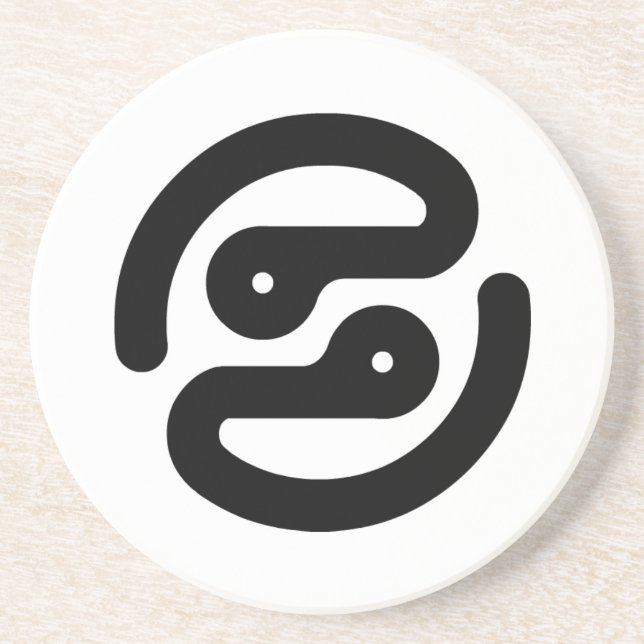 En Grès Dessous de verre de Polivoks (Devant)