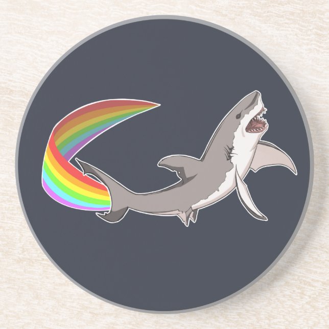 En Grès Dessous de verre de requin de Nyan (Devant)