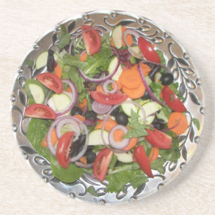 En Grès Dessous de verre de salade !