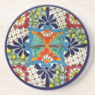 En Grès Dessous de verre de Talavera