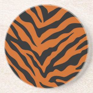 En Grès Dessous de verre de tigre