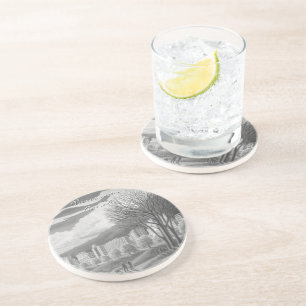 En Grès Dessous de verre de Vancouver Dessous de verre de