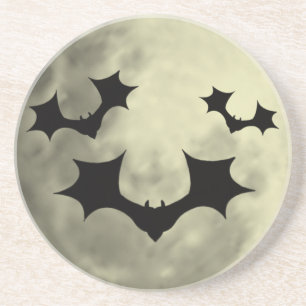 En Grès Dessous de verre des chauves-souris volantes