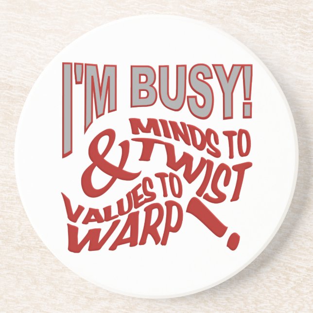 En Grès Dessous de verre des esprits (Devant)