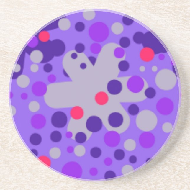 EN GRÈS DESSOUS DE VERRE DESIGNER - TITULAIRES DE BOISSONS (Devant)