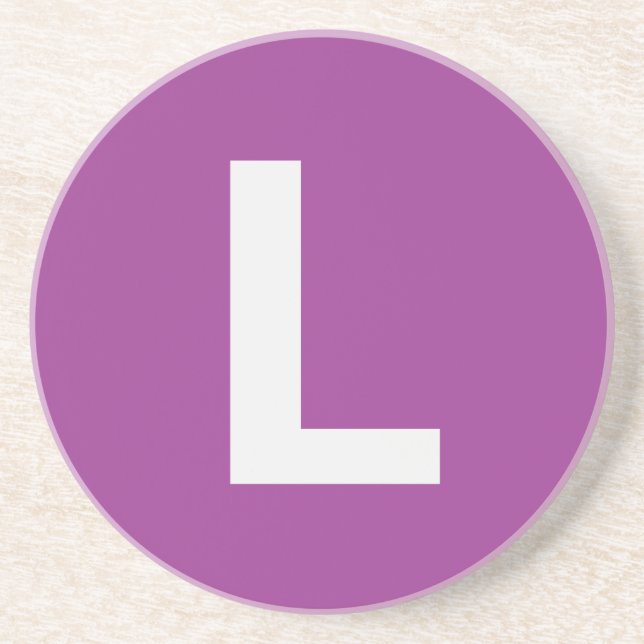 En Grès Dessous de verre d'icônes L Taraval (Devant)