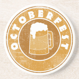 En Grès Dessous de verre d'Octoberfest