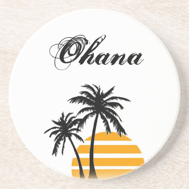En Grès Dessous de verre d'Ohana (Devant)