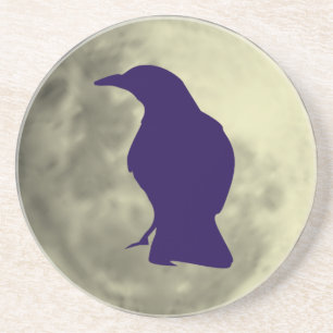 En Grès Dessous de verre du corbeau