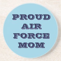 Dessous de verre Fier Air Force Maman