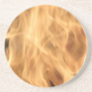 En Grès Dessous de verre Flames