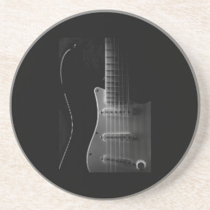 EN GRÈS DESSOUS DE VERRE "GUITAR"