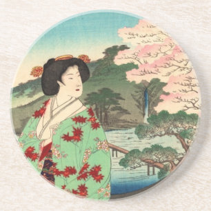 En Grès Dessous de verre japonais