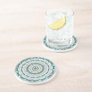 En Grès Dessous de verre Lotus Weave