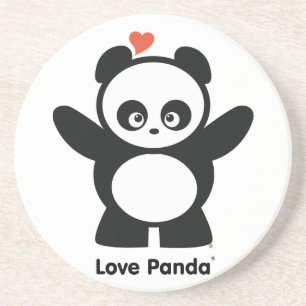 En Grès Dessous de verre Love Panda®