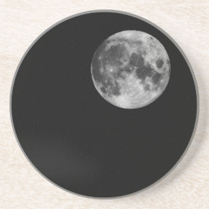 En Grès Dessous de verre Lune