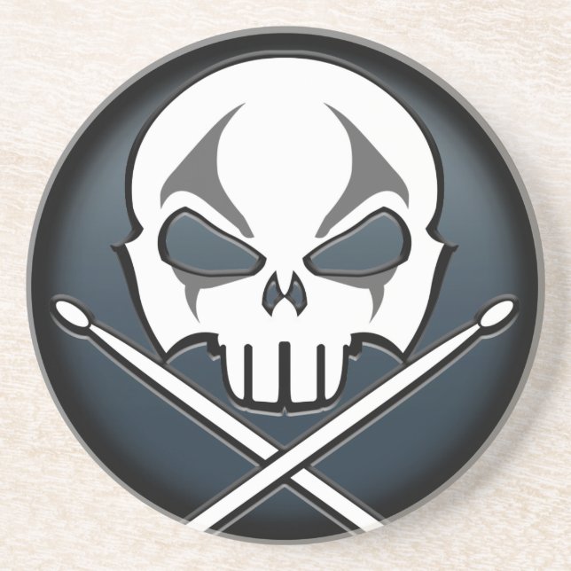 En Grès Dessous de verre métallique lourd Dessous de verre (Devant)