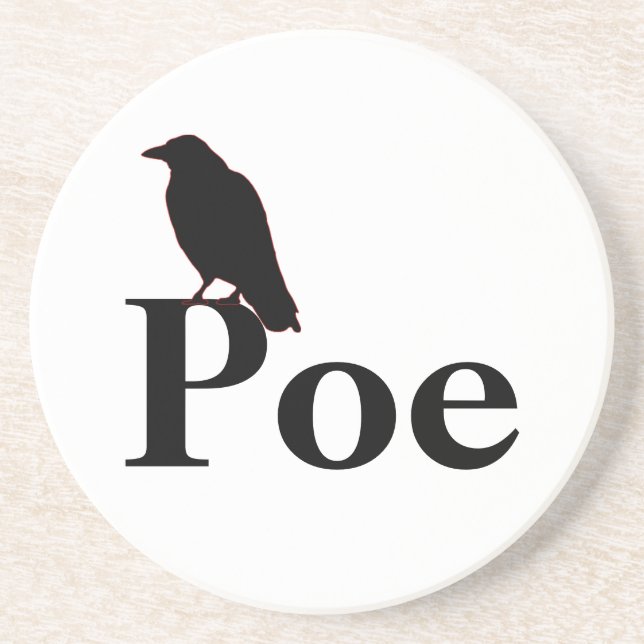 En Grès Dessous de verre Poe (Devant)