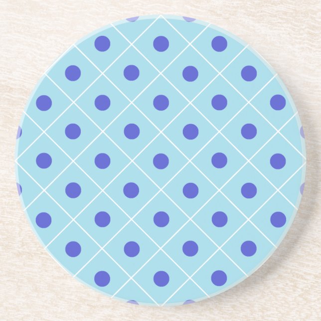 En Grès Dessous de verre Poka Dot (Devant)