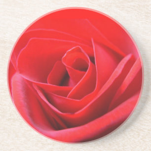 En Grès Dessous de verre roses Rose Rouge Cadeaux Keepsaké