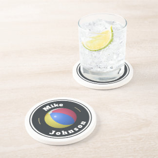 En Grès Dessous de verre Sandstone - Custom Beach Ball (aj