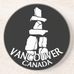 En Grès Dessous de verre Souvenir de Vancouver Dessous de