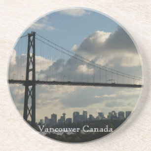 En Grès Dessous de verre Souvenir de Vancouver Lions Gate 