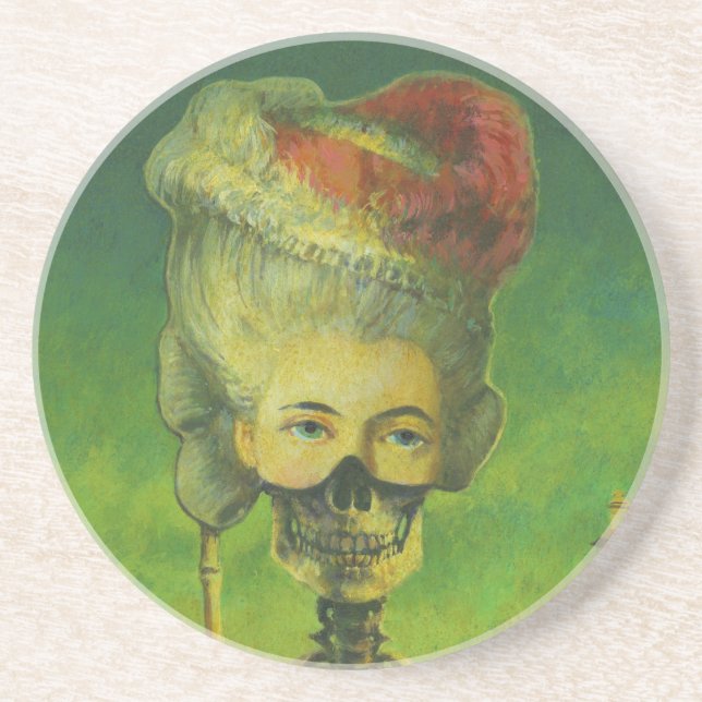 En Grès Dessous de verre squelette (Devant)