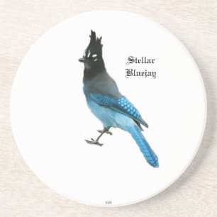 En Grès Dessous de verre Stellar Blue Jay