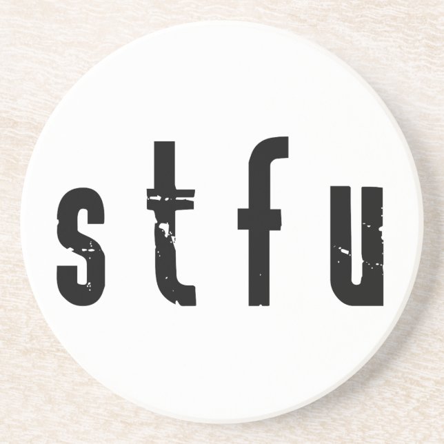 EN GRÈS DESSOUS DE VERRE STFU (Devant)