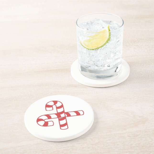 EN GRÈS DESSOUS DE VERRE - SUCRES DE CANNE (Côté)