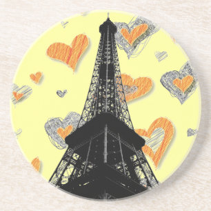 En Grès Dessous de verre Tour Eiffel Paris