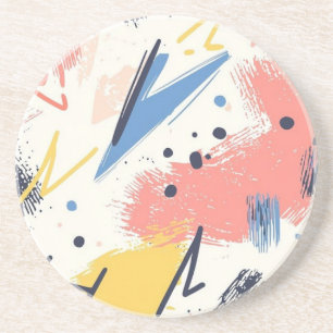 En Grès Elégant Dessous de verre Sandstone - Absorbent & S