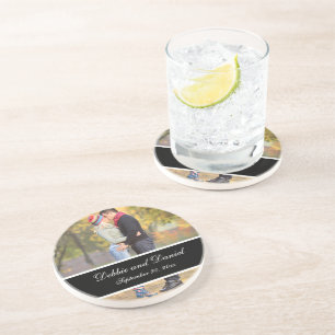 En Grès Faites vos propres dessous de verre de souvenir de