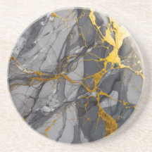 Graphite moderne tendance Gris et Dessous de verre