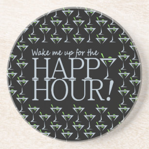 En Grès Happy Hour dessous de verre
