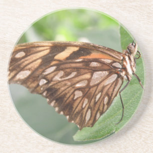 En Grès Joli Dessous de verre papillon Brown