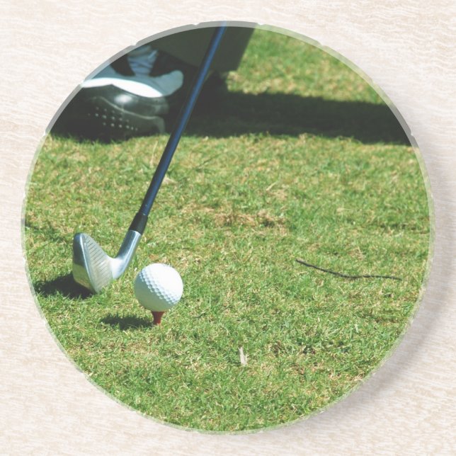 En Grès Piquer outre des dessous de verre (Devant)