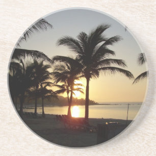 En Grès Riviera Maya Cancun Mexique Dessous de verre de la